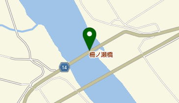 柵ノ瀬橋の地図画像