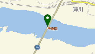 千歳橋の地図画像