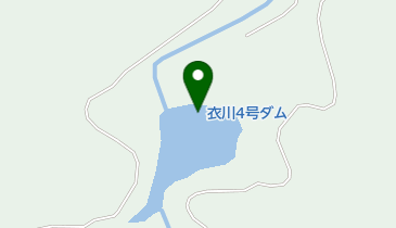 衣川4号ダムの地図画像