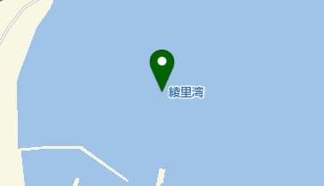 綾里湾の地図画像