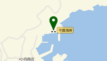 千歳海岸の地図画像