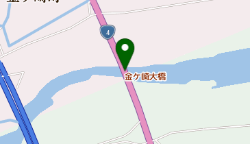 金ケ崎大橋の地図画像