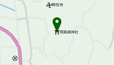 照真魂神社の地図画像