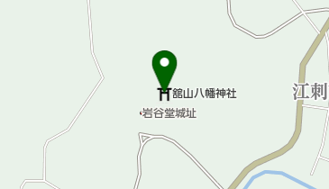 舘山八幡神社の地図画像