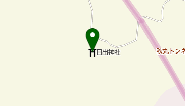 日出神社の地図画像