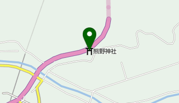 熊野神社の地図画像