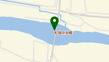 和賀中央橋の地図画像