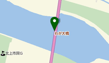 わが大橋の地図画像