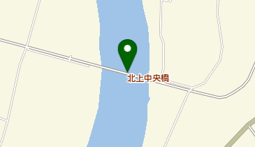 北上中央橋の地図画像