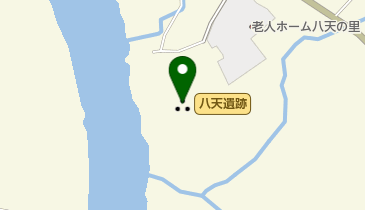八天遺跡の地図画像