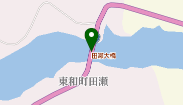 田瀬大橋の地図画像