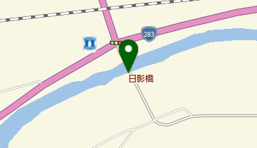 日影橋の地図画像