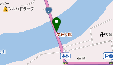 本荘大橋の地図画像