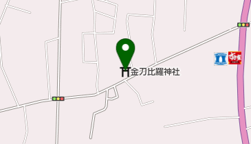 金刀比羅神社の地図画像