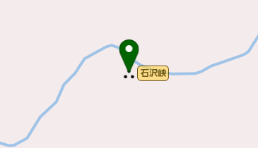 石沢峡の地図画像