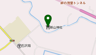新山神社の地図画像