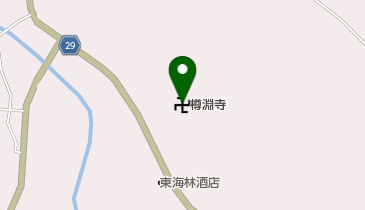 樽淵寺の地図画像