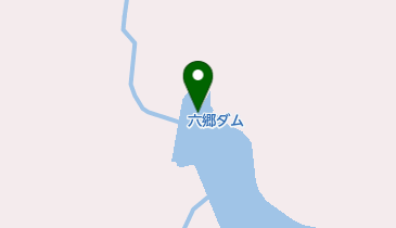 六郷ダムの地図画像