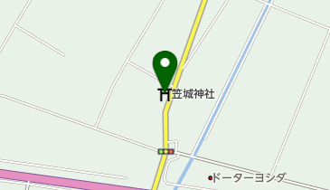 笠城神社の地図画像