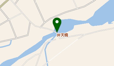 弁天橋の地図画像