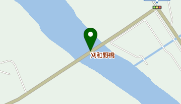 刈和野橋の地図画像