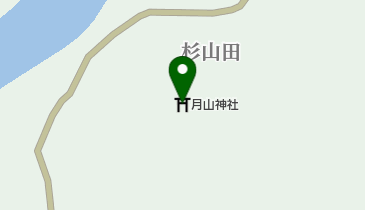 月山神社の地図画像