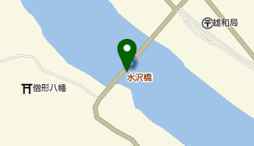 水沢橋の地図画像