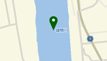 雄物川の地図画像