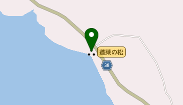 蓬莱の松の地図画像