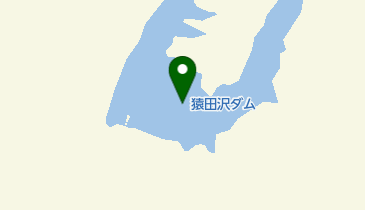 猿田沢ダムの地図画像