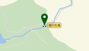 道川大滝の地図画像