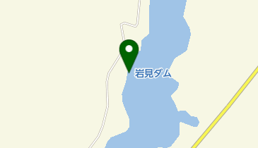 岩見ダムの地図画像