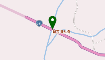 新玉川大橋の地図画像