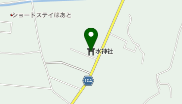水神社の地図画像