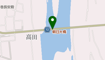 朝日大橋の地図画像