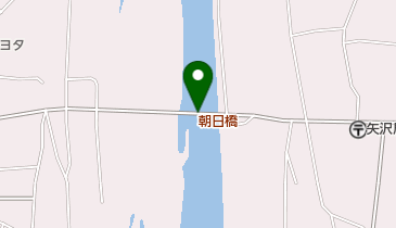 朝日橋の地図画像