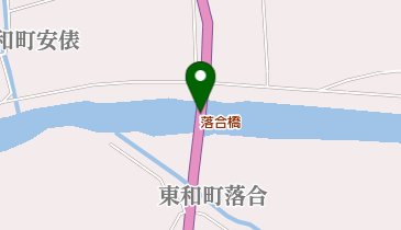 落合橋の地図画像