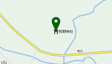 熊野神社の地図画像