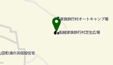 船越家族旅行村芝生広場の地図画像