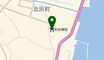 大杉神社の地図画像