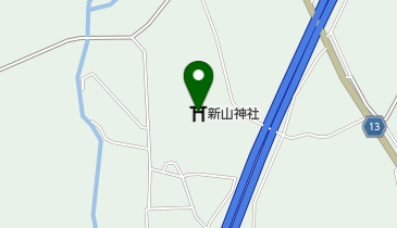 新山神社の地図画像
