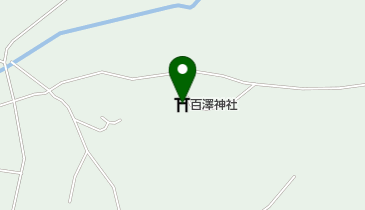 百澤神社の地図画像