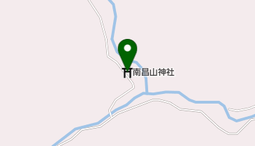 南昌山神社の地図画像
