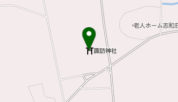 諏訪神社の地図画像