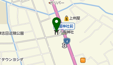 八坂神社の地図画像