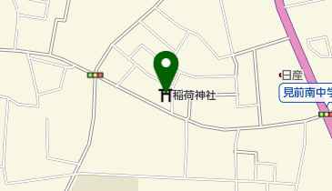 稲荷神社の地図画像