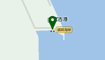 磯鶏海岸の地図画像