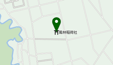 風林稲荷社の地図画像