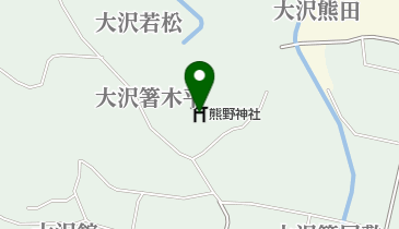 熊野神社の地図画像