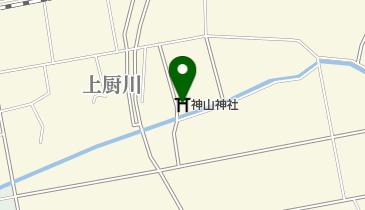 神山神社の地図画像